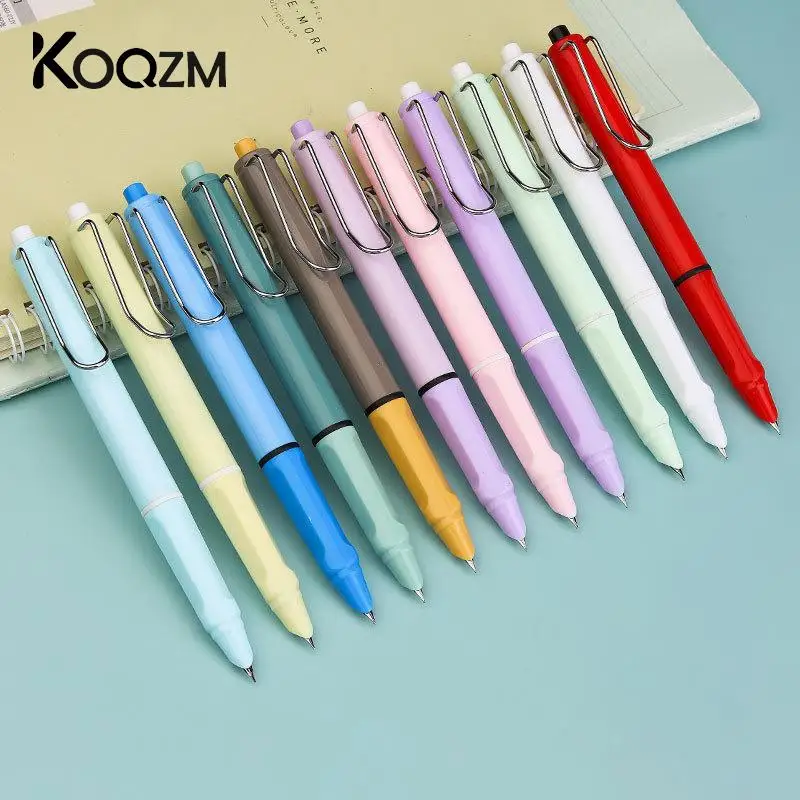 1Pcs 만년필 서예 다기능 펜 0.38mm 학용품 문구 펜 카와이 잉크 학생 사무용품