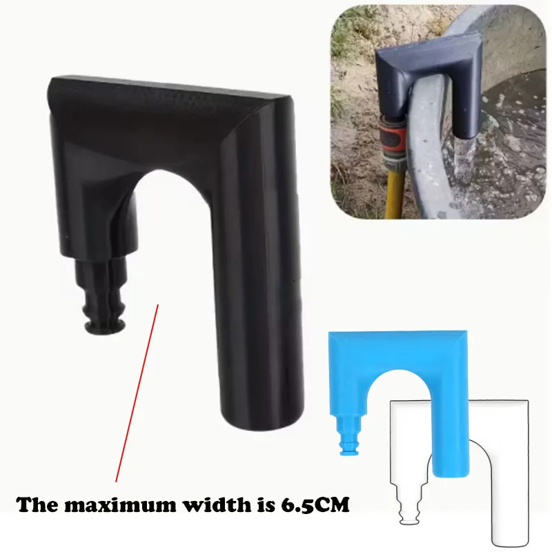 Durable Garden Hose Hook - Easy Water Tank Filling, No Handheld, Anti-Slip Design, Patio Watering Tool, Garden Hose Accessories