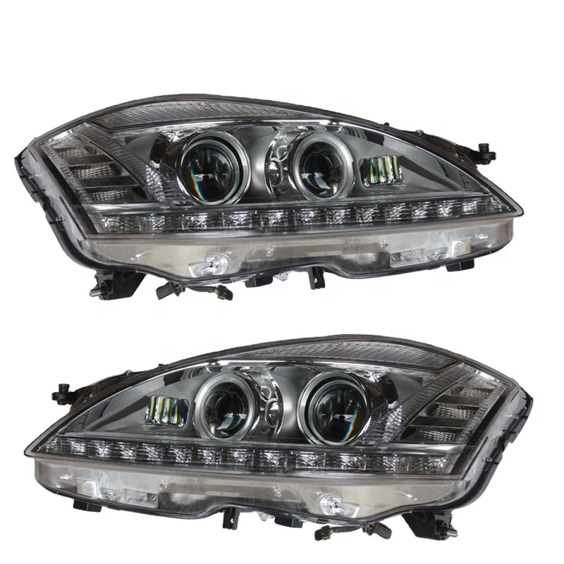 

TIEAUR Car Headlight Assembly Fit Front Headlight for W221