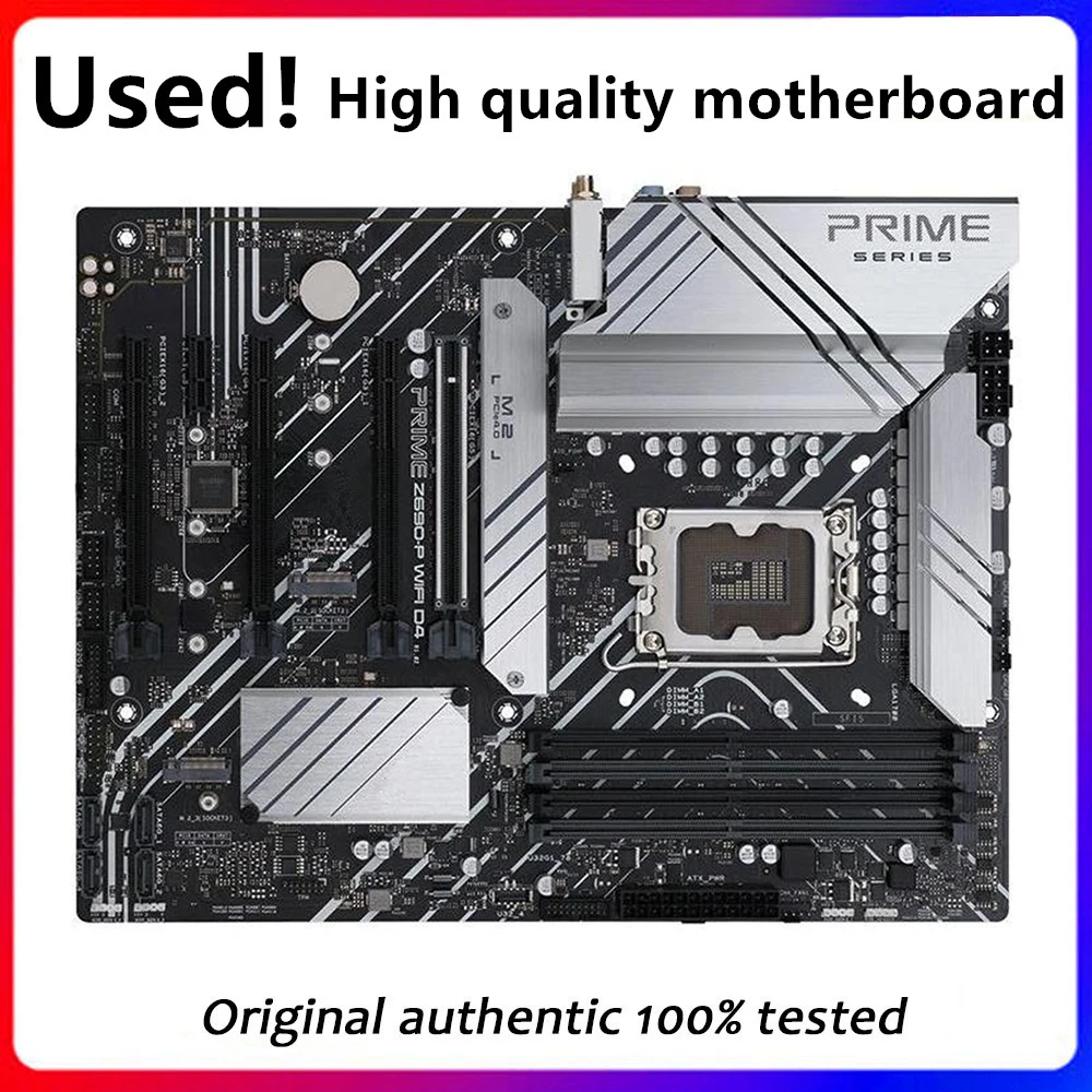 Per Scheda Madre Prime Z690-P Wifi D4 Lga 1700 Per Intel Z690 Ddr4 Usb3.0 M.2 Scheda Madre Desktop Originale Nvme Scheda Madre Usata