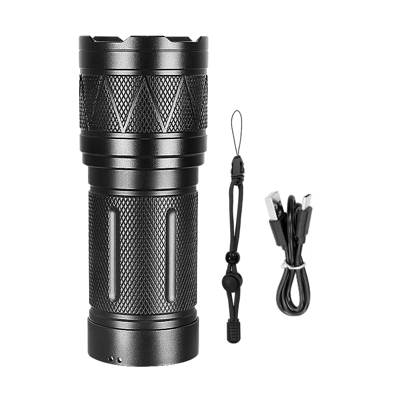 2x High Power USB Rechargeable 1200000LM LED Flashlight Super Bright Torch Light