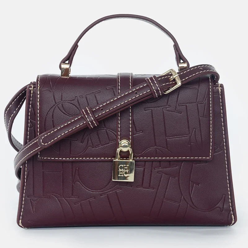 حقيبة يد نسائية كلاسيكية من CH Fashion، تتميز بتصم...