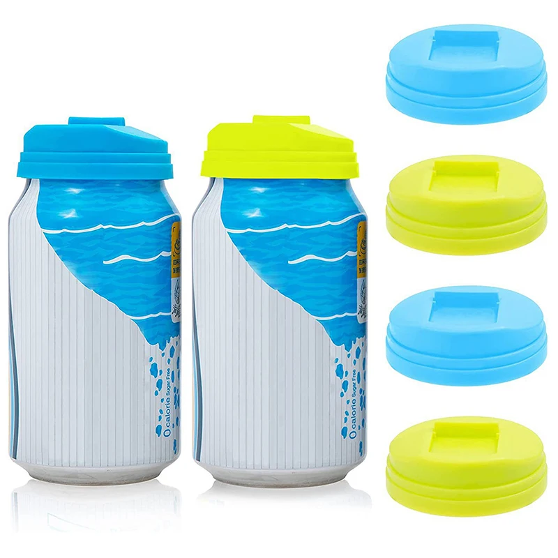 

1 Pc Soda Lid Covers Multi-color Beverage Can Protector Silicone Can Covers Beer Bottle Cap Tin Can Leak-Proof Cap Soda Coke