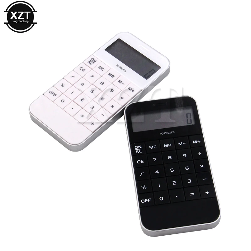Mini Small Calculator Portable Creative Minimalist Electronic Calculator Suitable for School Office Home Calculator Supplies
