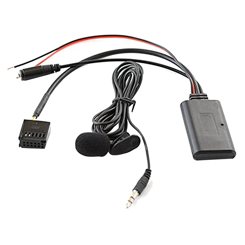 

Автомобильный Bluetooth 5.0 Φ гарнитура 12Pin AUX адаптер для Ford Focus Mondeo CD 6000 6006 5000C MP3 радио аудио запчасти