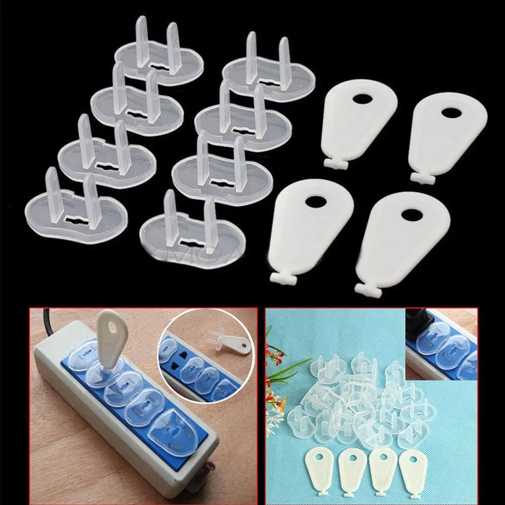 

New Practical Kid Socket Guard Protective Baby Power Child Cover Outlet Plug Lock Safety