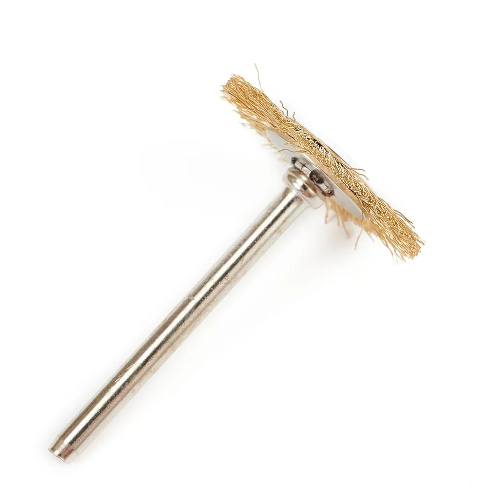 

Wire Copper Wire Brushs Wheel 20PCS 3.175*25mm Accessory Brass Fittings For Grinder Replacement Tool Brand New