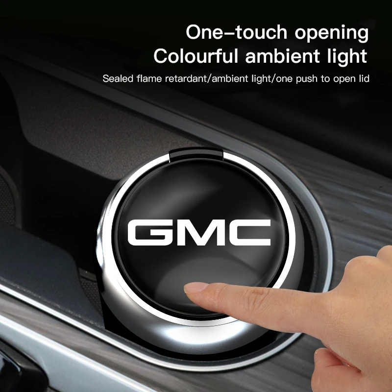 GMC Terrain Sierra ornament 1500 Yukon Acadia Savana Hummer Granite H3 자동차 재떨이 차량용 액세서리 자동차 참신한 소품