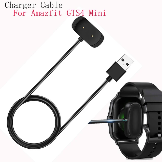 Charger for Amazfit GTS 4 GTS4 Mini/ GTS2 GTS 2 Mini/ Bip U Watch Charger  USB Charging Cable Cord for Amazfit Bip3 Smartwatch - AliExpress