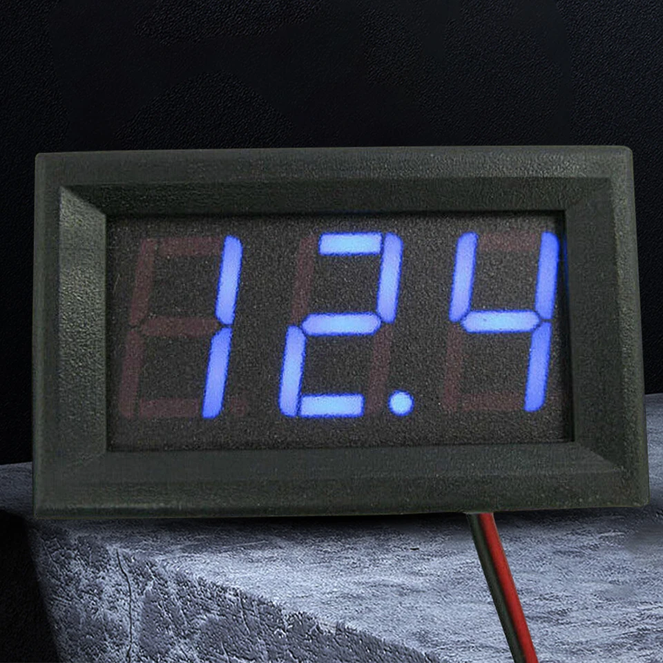 Mini Waterproof Voltage Tester with LED Display