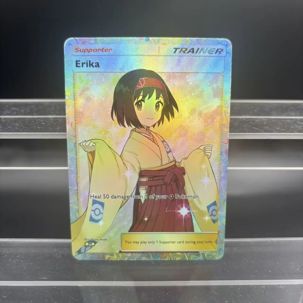 DIY TCG POCKET Collection Cards Acerola Sabrina Iono lrida Self