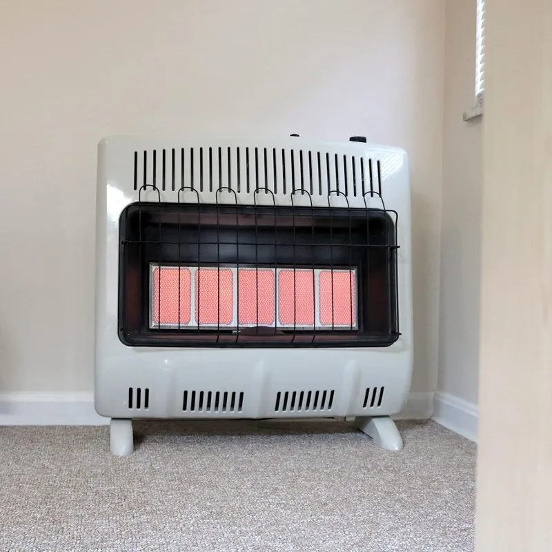 

Heater fan Vent-Free 30,000 BTU Radiant Natural Gas Heater, Multi usb heater fan