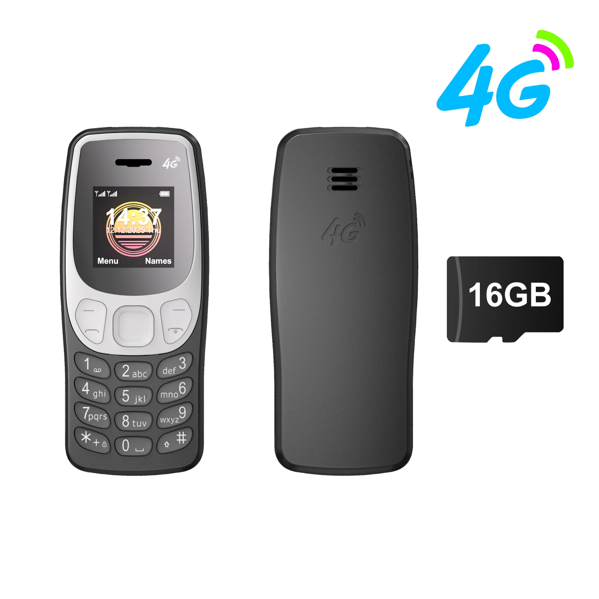 Black N 16GB TF card