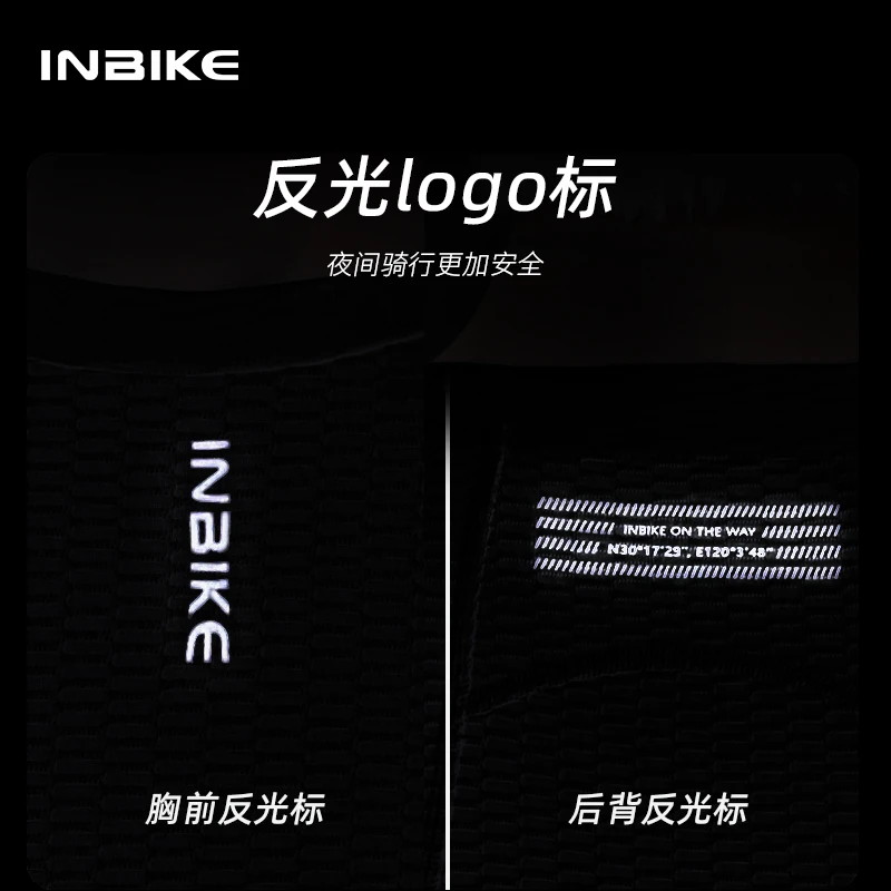Cycling Shirts INBIKE Men Long Sleeve Bike Base First Layer Quick Dry Breathable Bicycle Tops MTB Shirt