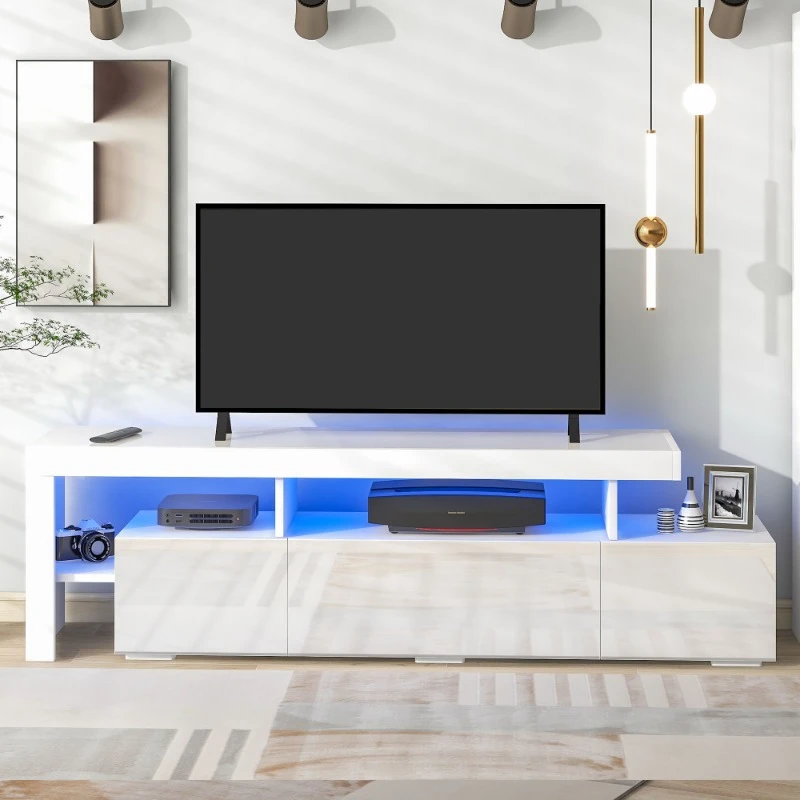 

Modern Style TV Stand Display Cabinet Entertainment Center White TV Stand Corner Living Room Nordic TV Stand Designer Furniture