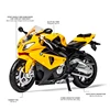 1/12 BMW S1000RR Motorcycle Toy 1:12 RMZ City Diecast Metal Racing Model Super Sport Miniature Collection Gift For Boy Children 4
