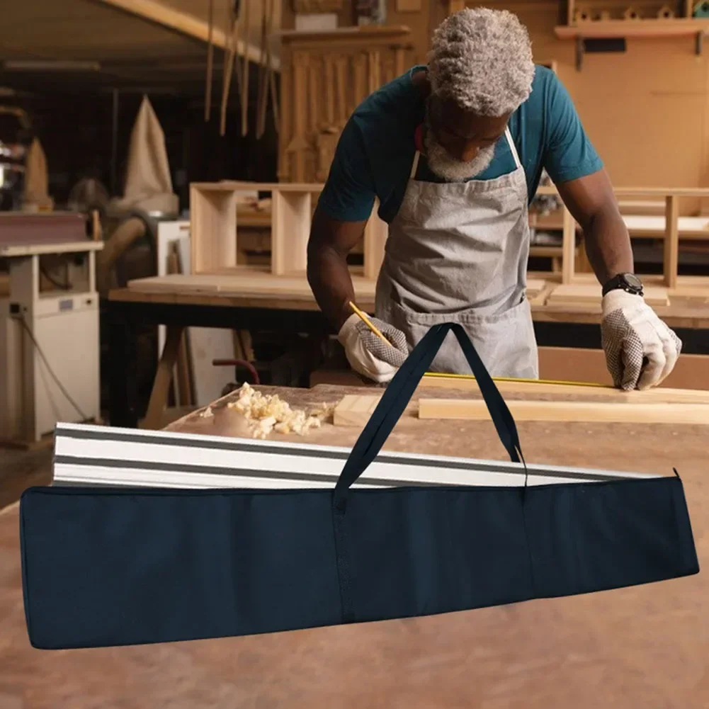 1.5m 600D-Oxford Cloth Black Guide Rail-Bag Double-Side Track Saw-Bags Protective Guide Rail-Bag Slide Rail Storage Supplies 2