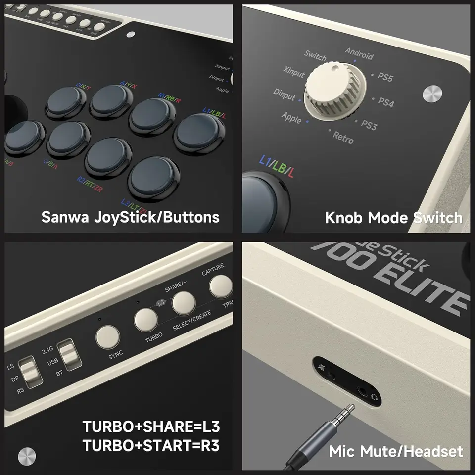 その他 Mayflash Wireless Arcade Stick F700 Elit Mayflash F700 Elite Review - The Arcade Stick