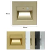 Square 86Type PIR Motion Detector Sensor Led Stair Light Infrared Human Body Induction Lamp Recessed Steps Ladder Staircase Wall 1