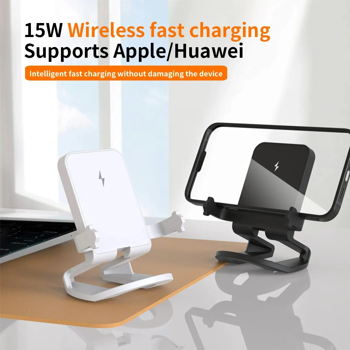 30W Qi Wireless Charger Stand Fast Charging Dock Station Phone Holder For iPhone Pro X XS Max XR Samsung Huawei Xiaomi