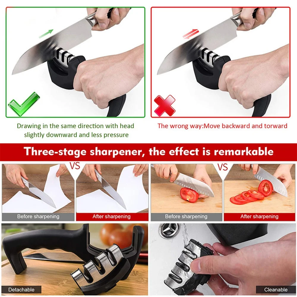 Kitchen Ceramic Sharpener Tool