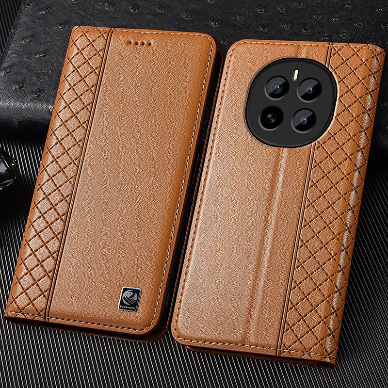 Napa Genuine Leather Flip Phone Wallet Cover Case