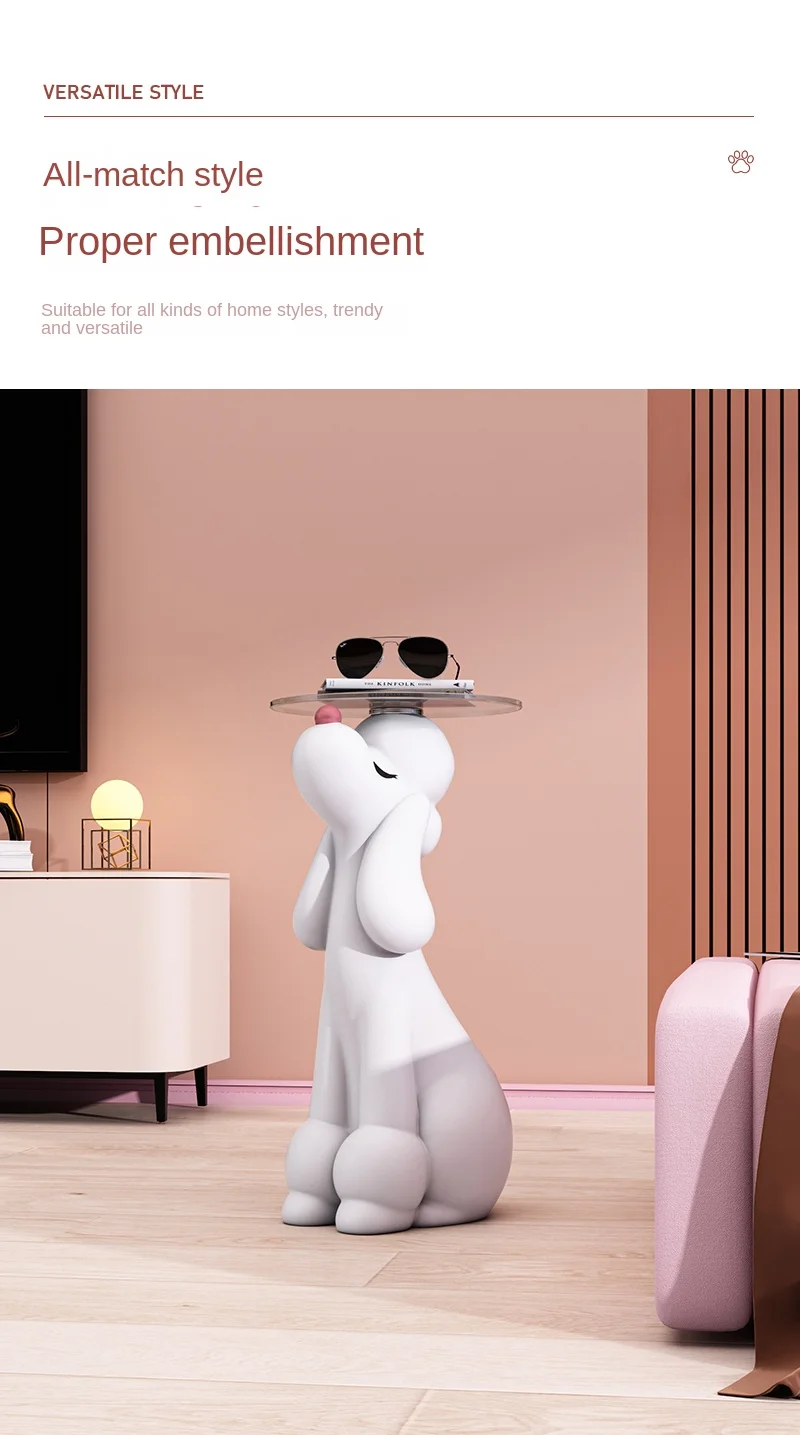 Poodle Dog Home Decorations Statue Super Shop