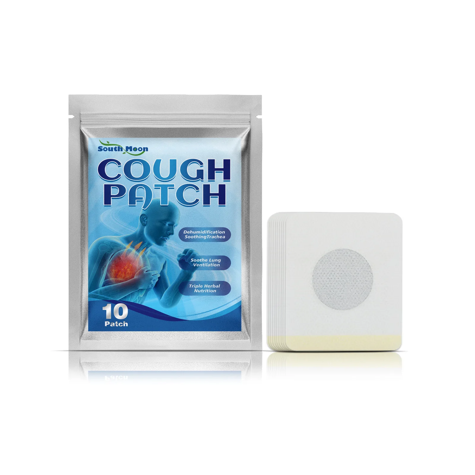 Cough patches, relieves dry throat, itchy runny nose, cough phlegm, body care, herbal navel patches