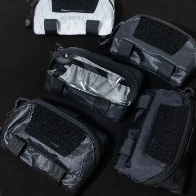 Tactical EDC MOLLE Card Coin Key Phone Tool Small Bag Outdoor Multi-functional Storage Bag Backpack Accessories