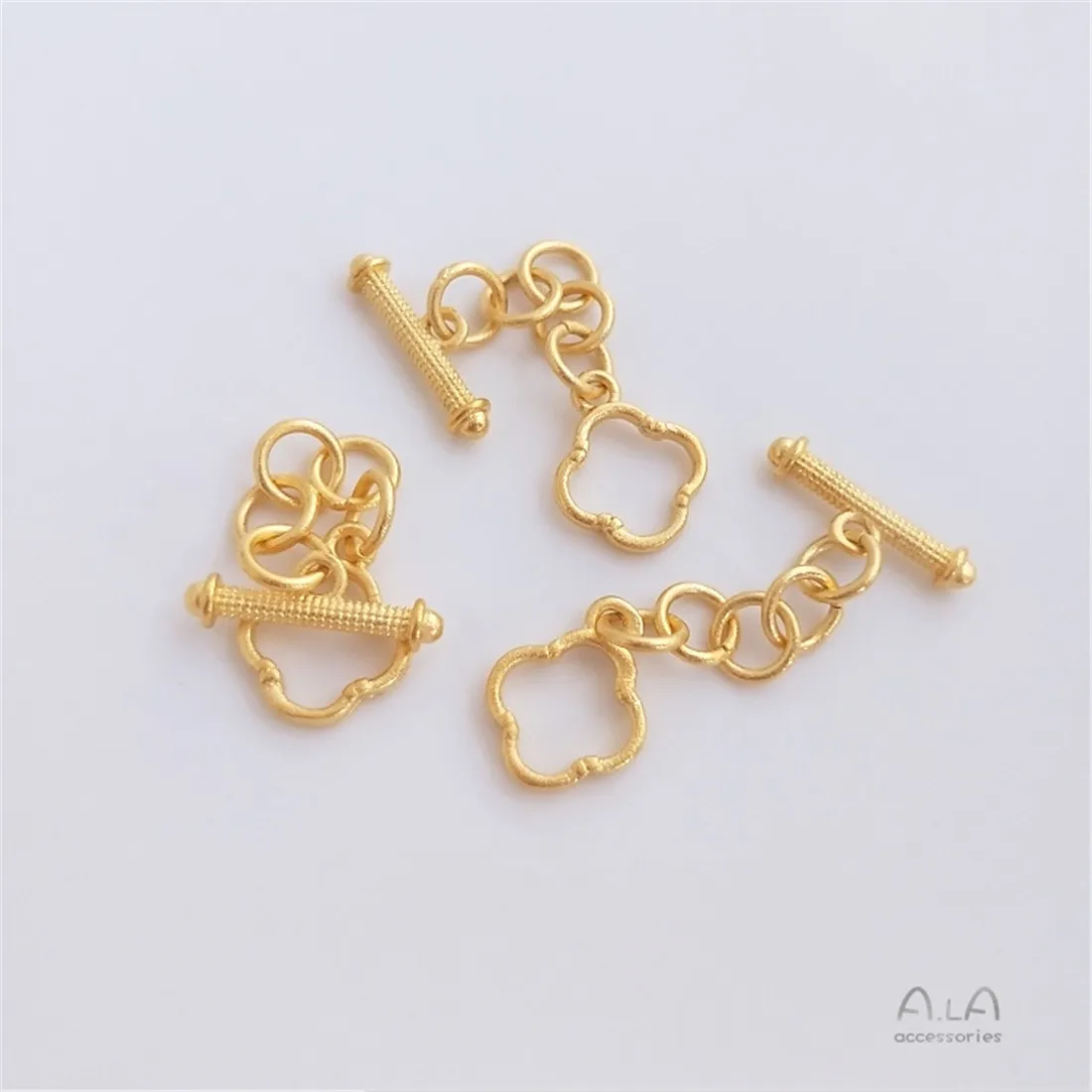 Рисунок 4 - Золотая круглая пряжка для браслетов