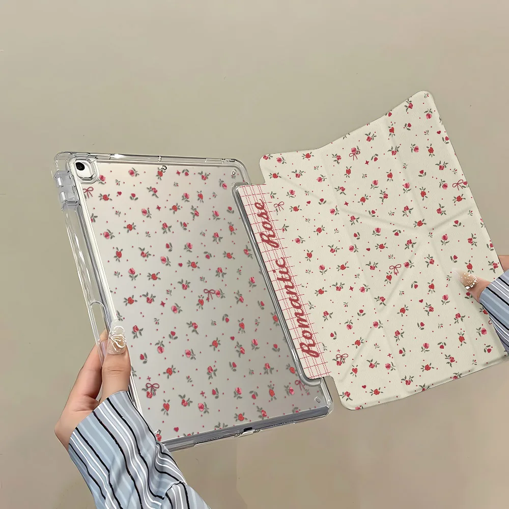 Elegant Floral Tablet Case with Advanced Protection