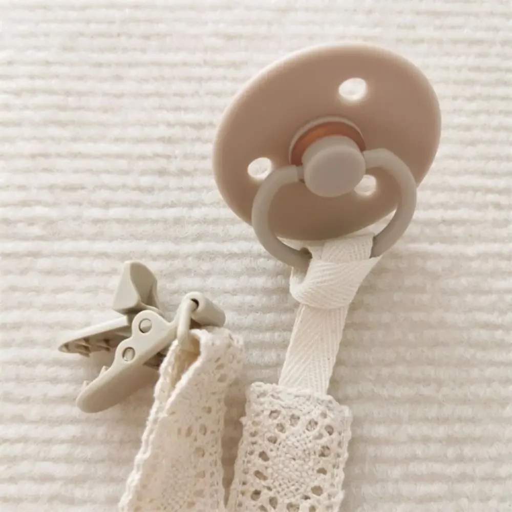 Cloth Plastic Baby Pacifier Clip Chain Safety Holder