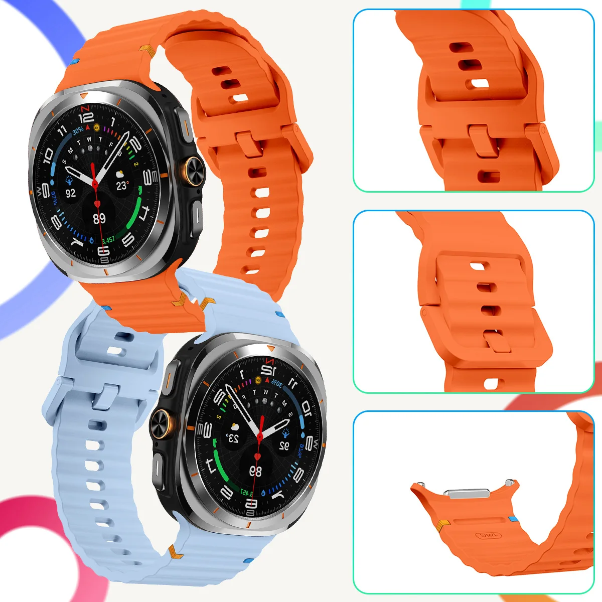 Silicone Sport Band Strap