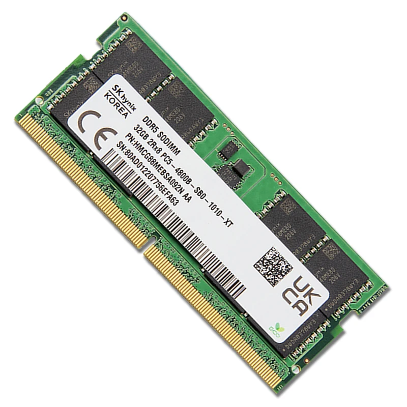 SK Hynix DDR5 Laptop Memory 32GB/64GB 4800MHz PC5-4800B SODIMM