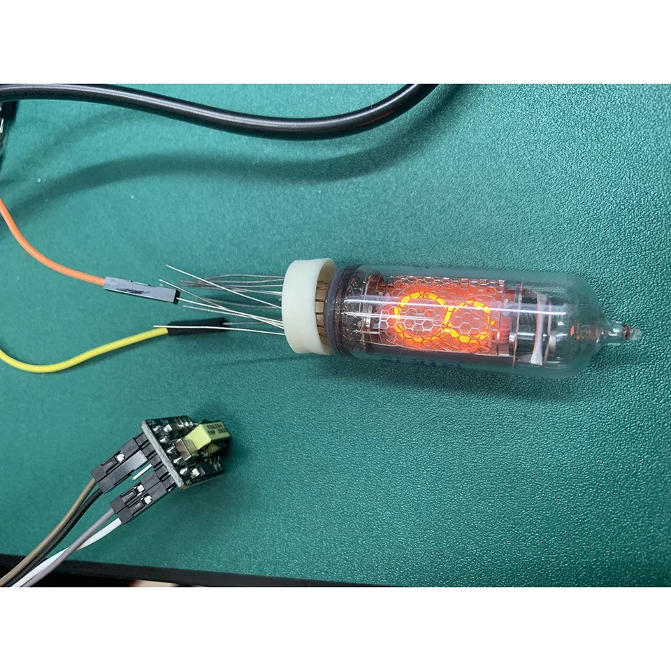 Nvarcher 시계용 발광 튜브, 닉시 디지털 LED, 소수점 포함, IN-14