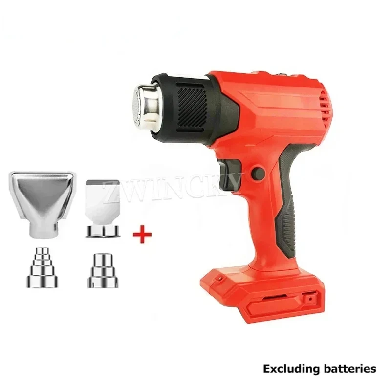 Handheld Hot Air Heating Machine For Makita 18V Battery Heat Gun with 4 Nozzles Industrial Home Hair Dryer Heat Air Machine 6