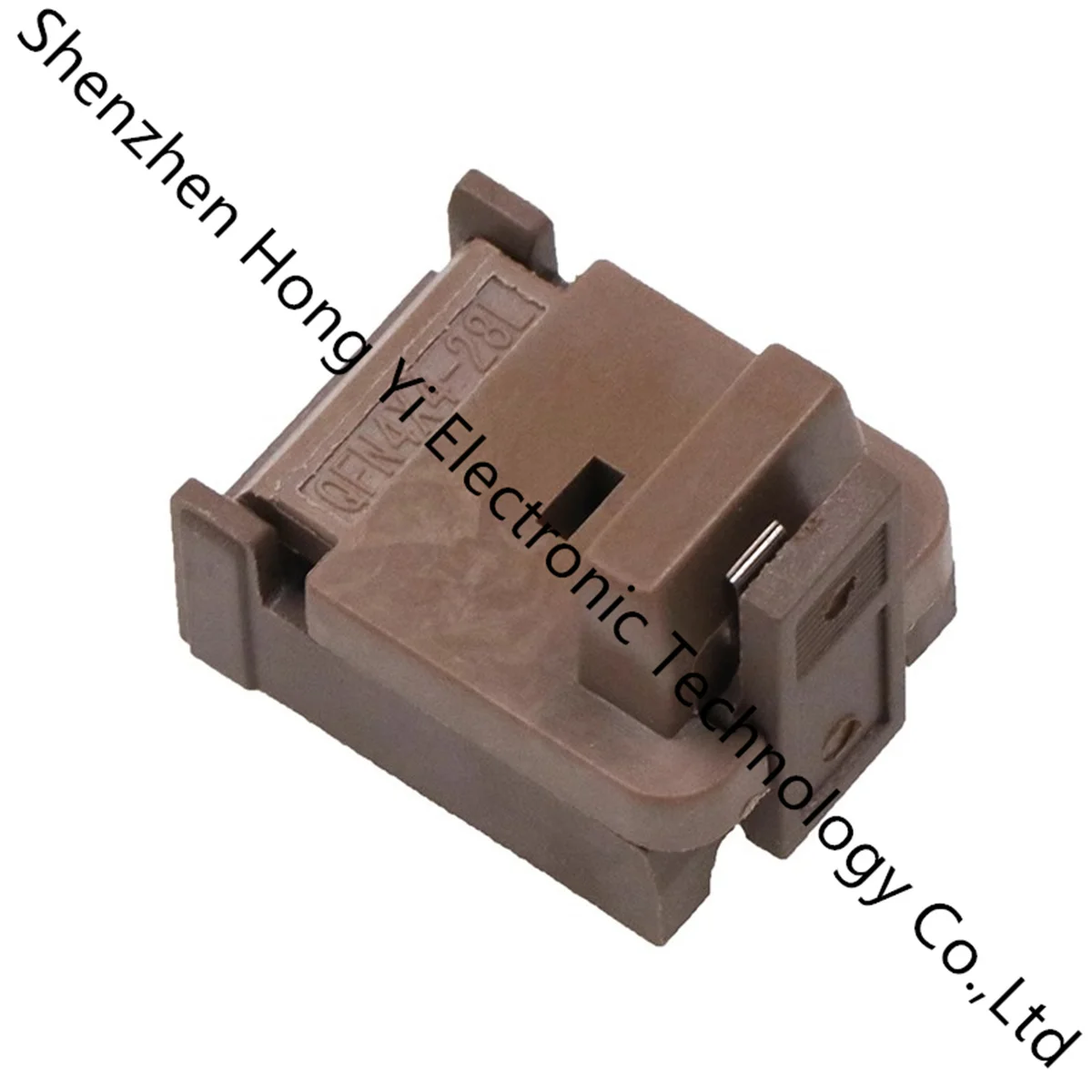 QFN 28/DFN24/QFN20-0.5 (4 * 4) mm flip aging seat high temperature resistance test fixture aging socket burning seat