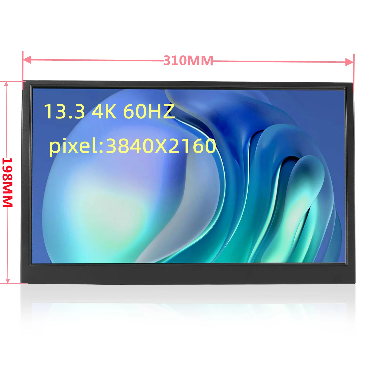 15.6 13.3 ġ 3K ޴ , USB-C CŸ HDMI ȣȯ ǻ , ps4 ġ Xbox one Ʈ  Respberry