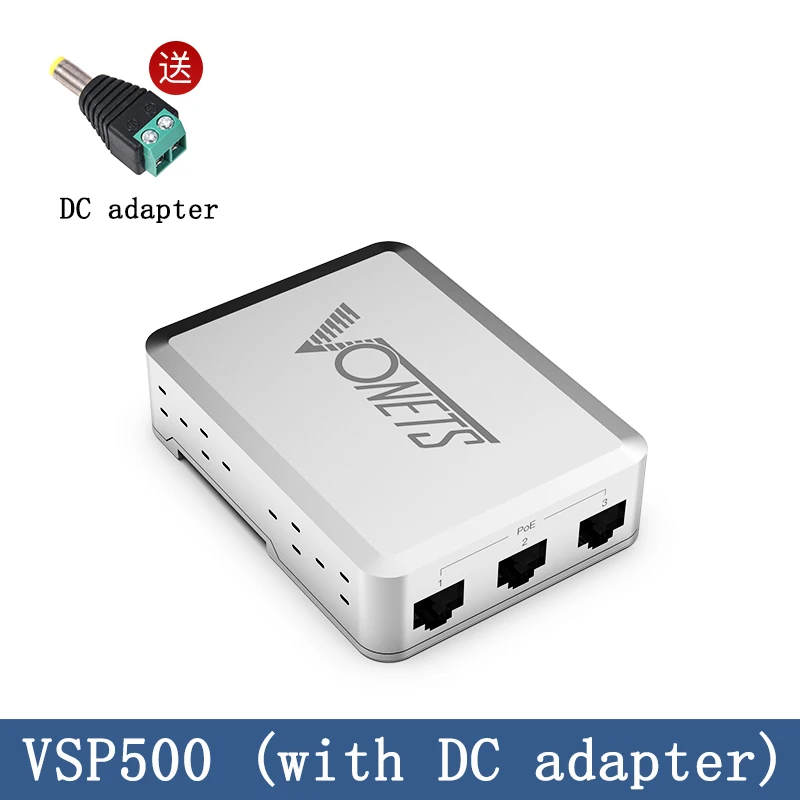 Vonets Poe Mini Interruptor Divisor Hub Desviador Portas Habitação de Metal Monitoramento de Segurança Vsp500 Gigabit - Imagem 4
