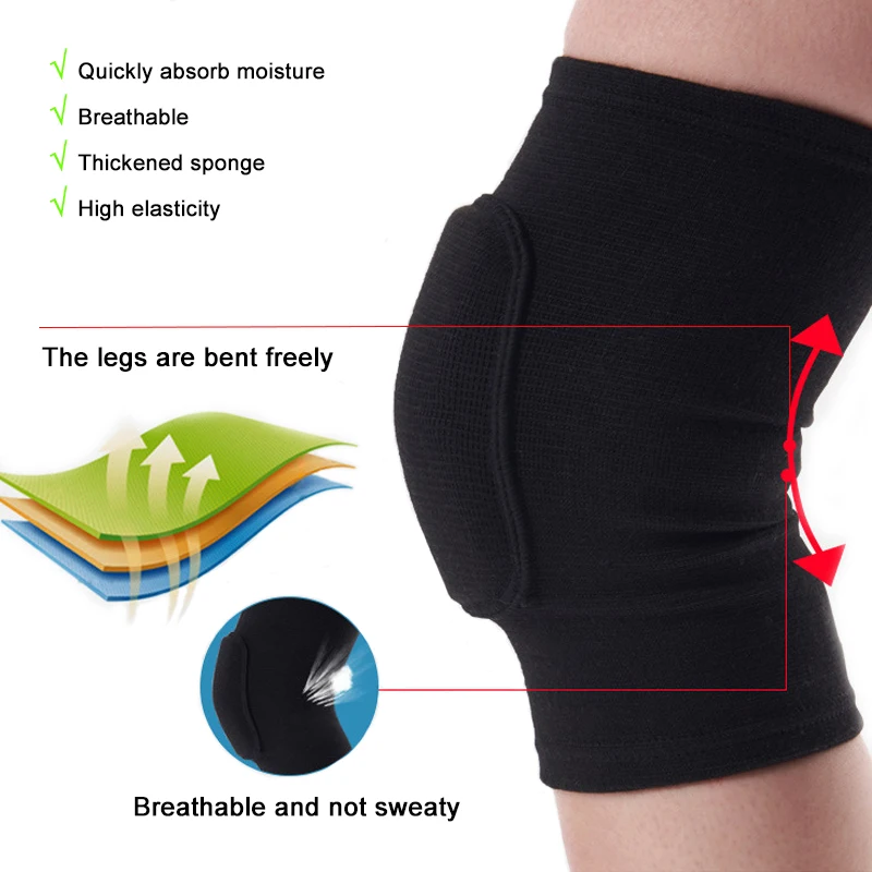 Coppia di 2 fasce elastiche per GINOCCHIO unisex supporto tutore sport