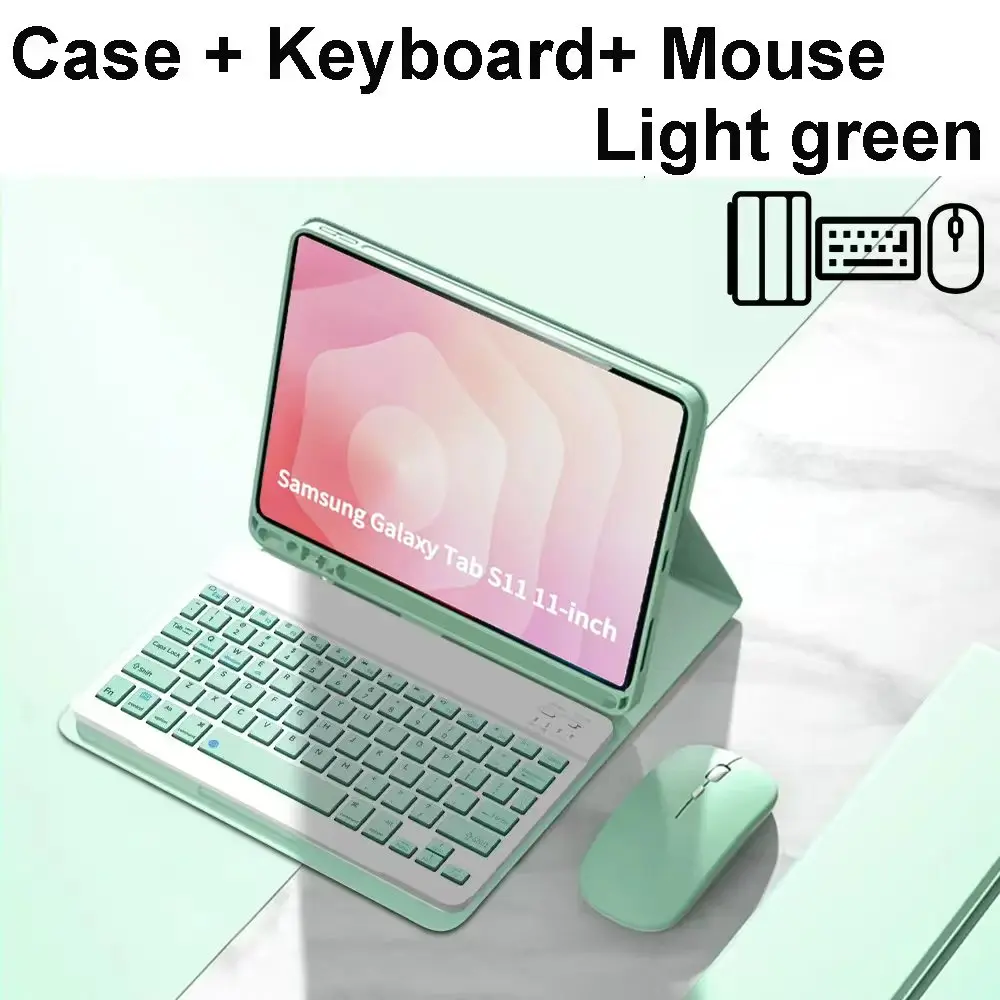 Premium Wireless Keyboard Cover for 11-Inch Tablet, Enhanced Protection & Functionality