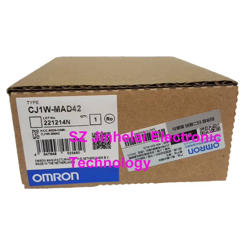

New and Original OMRON A/D D/A Unit Analog Input Output Module CJ1W-MAD42