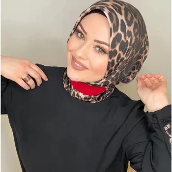 Islamic White Chiffon Hijab Abaya Hijabs For Woman Abayas Jersey Scarf Muslim Dress Women Turbans