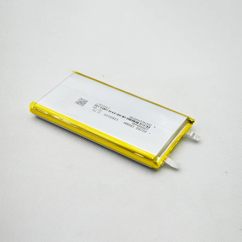 3.7V 10000mAh 1260110 Batteria Batterie ai polimeri di litio Lipo Li-Po Celle ricaricabili per Power Bank Laptop Luci da campeggio Fai da te - immagine 2