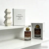 Parfum de nuit intense de luxe 70 ml, fragrance florale cuirée boisée haut de gamme avec des arômes riches d'oud, de rose et de safran 4