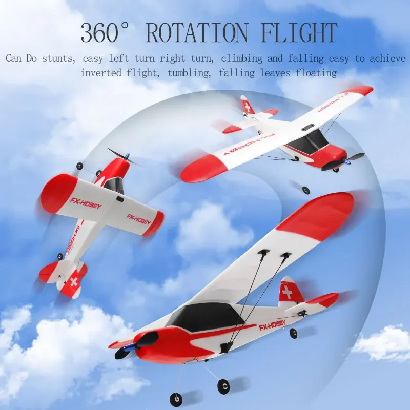 전자 리모컨 J3 Rc 비행기, 2.4ghz 3ch Fx9603 Epp 520mm 고정 날개 길이, Rc 글라이더 항공기 장난감, 어린이 선물, 신제품