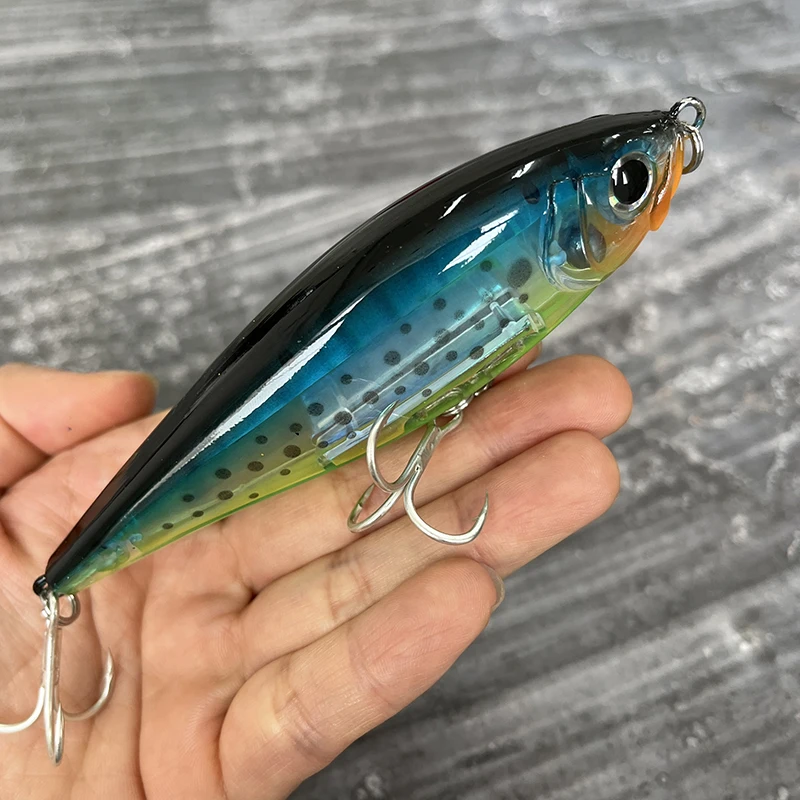 Premium Sinking Pencil Fishing Lures - 32g, 110mm - Ideal for Saltwater Trout Fishing