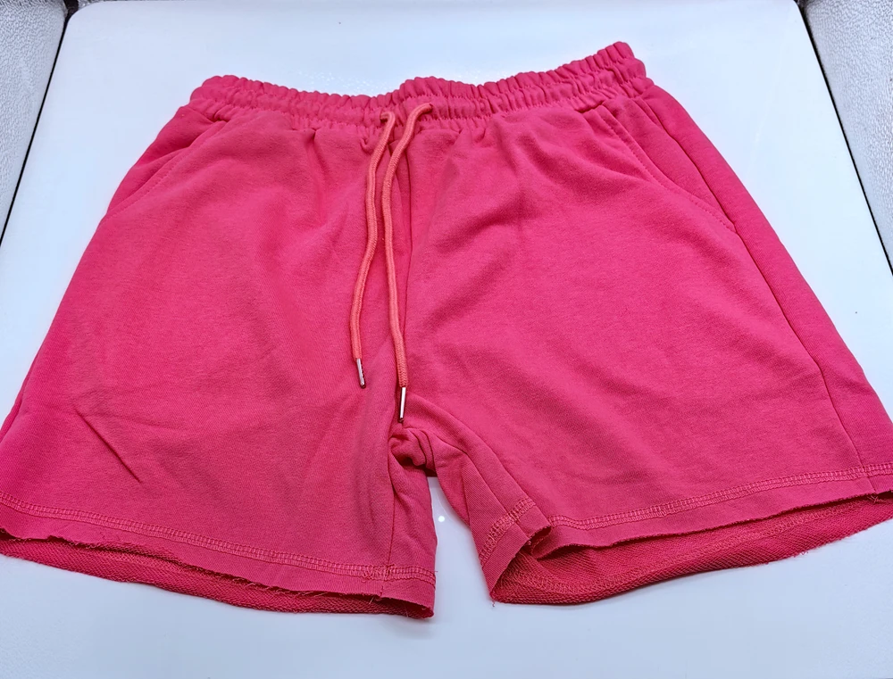 Herren Fitness Gym Shorts Baumwolle Sommer Sport Rosa Training Bodybuilding Deep Squat Lauf Jogger Männliche Trainings Basketball Shorts – Detail 9