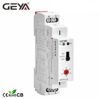 GEYA GRT8-LS/LM Din rail Staircase Switch Lighting Timer Switch 230VAC 16A 0.5-20mins Delay off Relay Light Switch 1