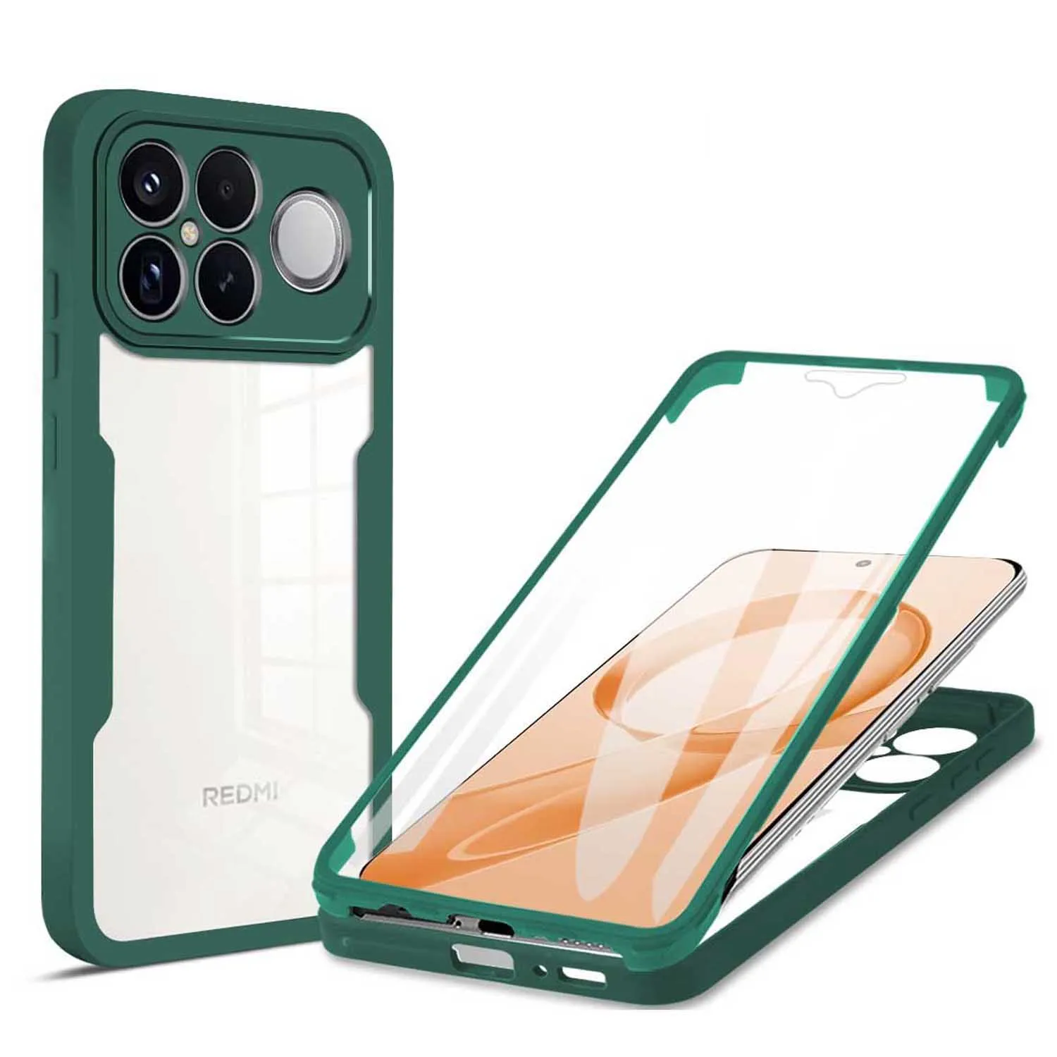 Anti-Shock & Drop-Resistant 360° Full Coverage Phone Case